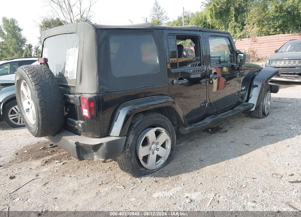2007 JEEP WRANGLER UNLIMITED SAHARA VIN: 1J4GA59117L101815