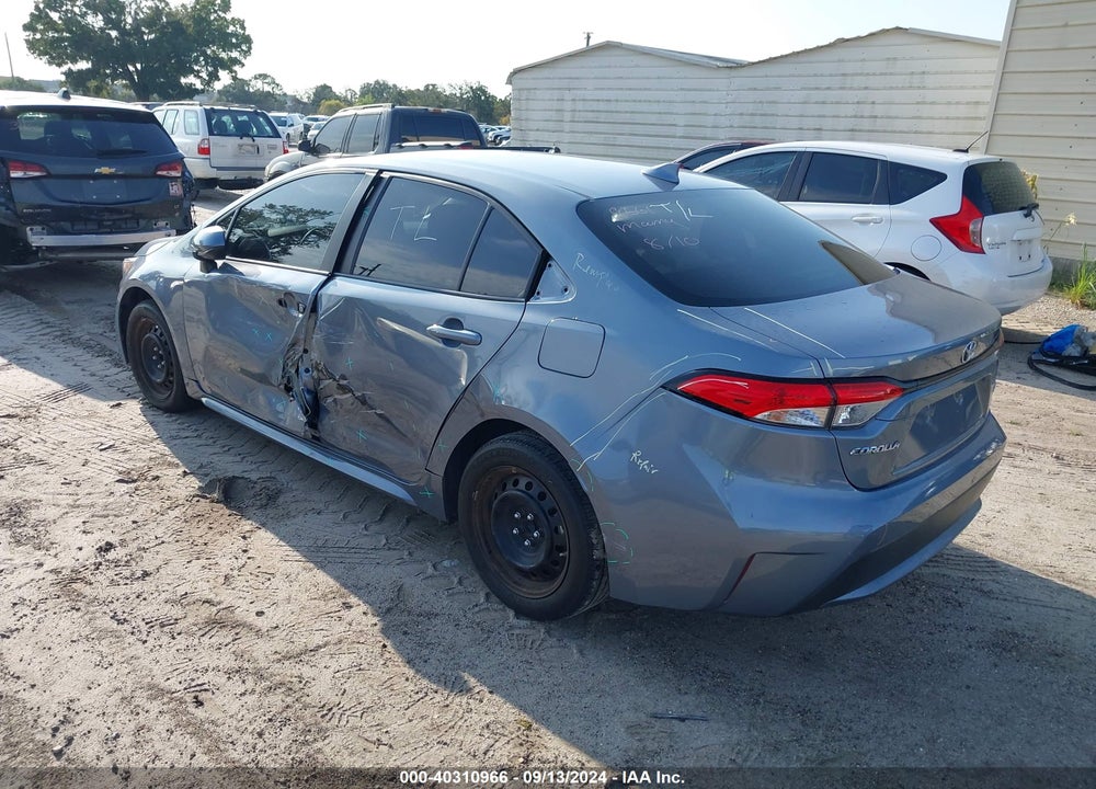 2022 TOYOTA COROLLA LE VIN: 5YFEPMAE9NP316559