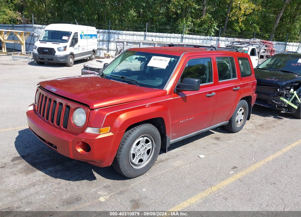 2009 JEEP PATRIOT SPORT VIN: 1J4FF28BX9D166925
