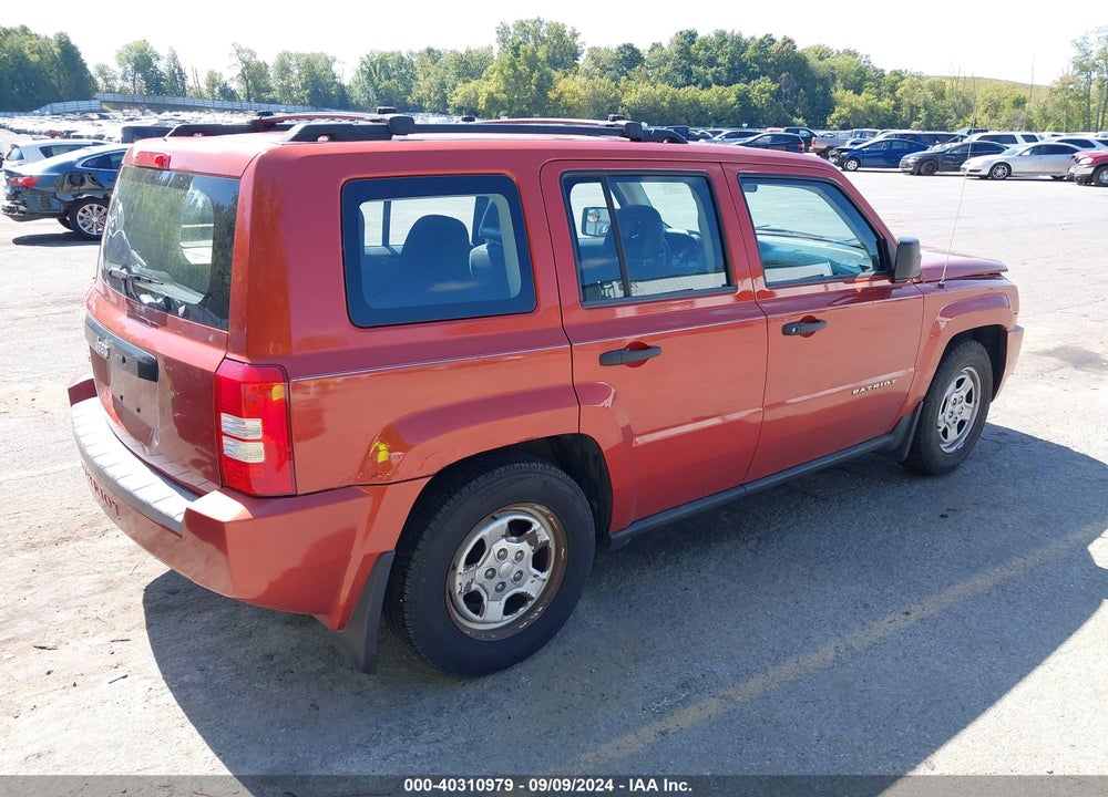 2009 JEEP PATRIOT SPORT VIN: 1J4FF28BX9D166925
