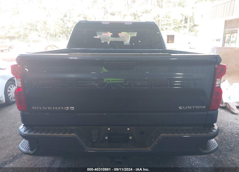 2022 CHEVROLET SILVERADO 1500 2WD SHORT BED CUSTOM VIN: 1GCPABEK8NZ533363