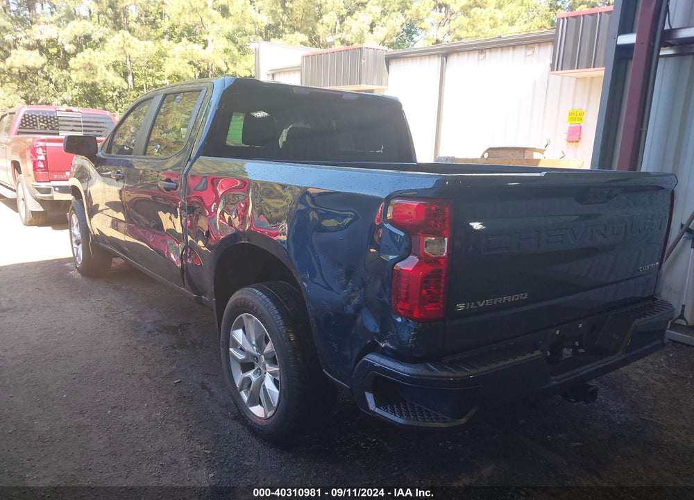 2022 CHEVROLET SILVERADO 1500 2WD SHORT BED CUSTOM VIN: 1GCPABEK8NZ533363