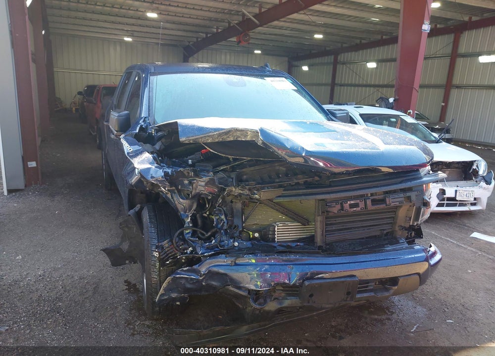 2022 CHEVROLET SILVERADO 1500 2WD SHORT BED CUSTOM VIN: 1GCPABEK8NZ533363