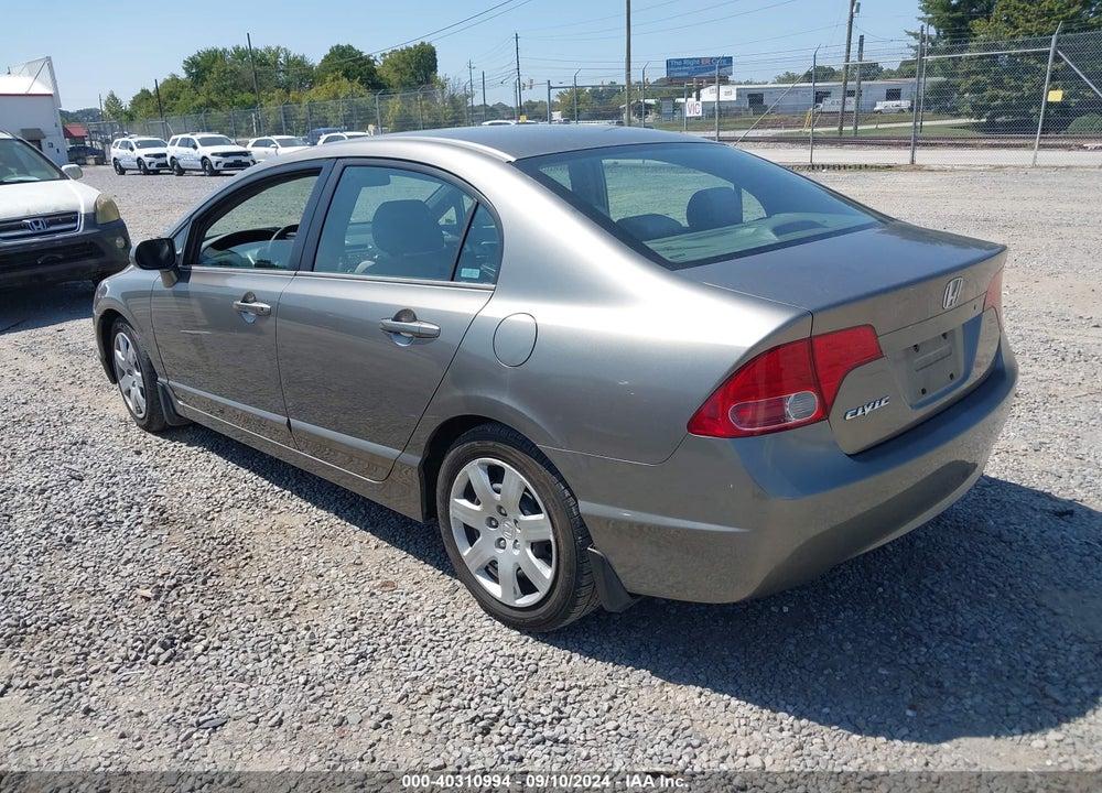 2006 HONDA CIVIC LX VIN: 1HGFA16516L077470