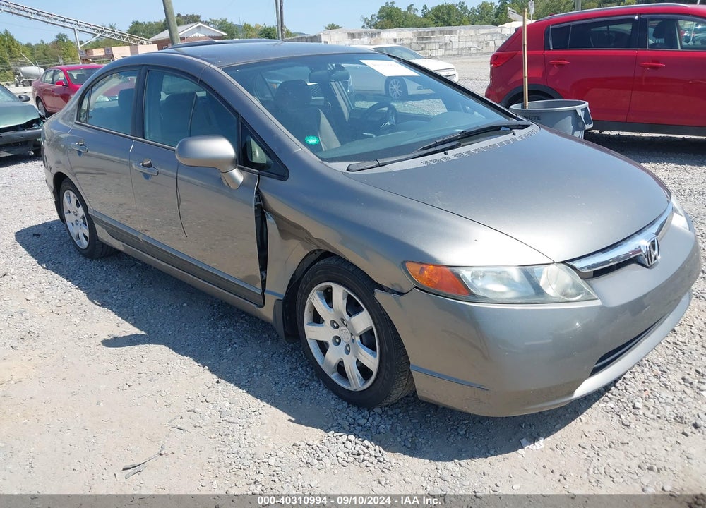 2006 HONDA CIVIC LX VIN: 1HGFA16516L077470