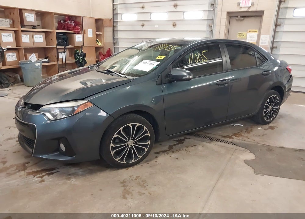 2014 TOYOTA COROLLA S PLUS VIN: 5YFBURHE2EP030051