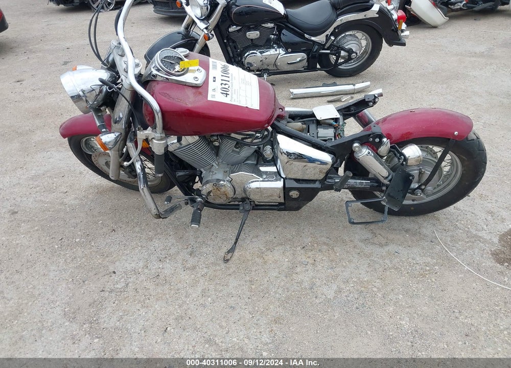 2004 HONDA VT750 CA VIN: JH2RC503X4M003192