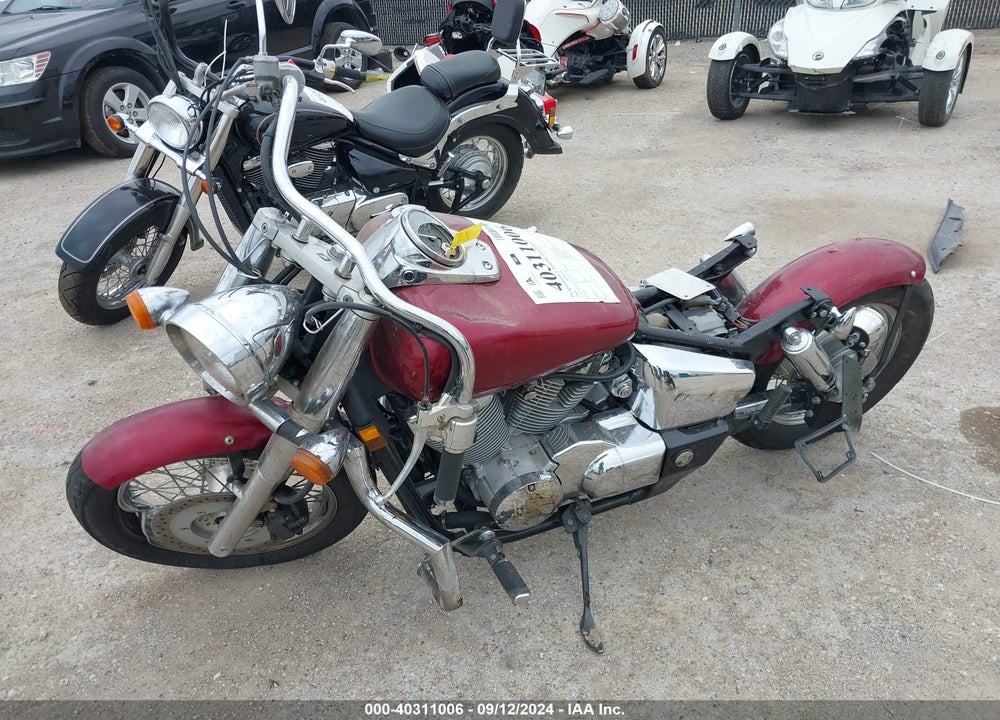 2004 HONDA VT750 CA VIN: JH2RC503X4M003192