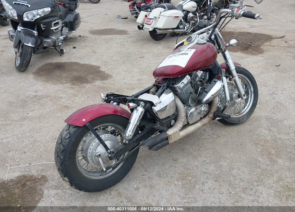 2004 HONDA VT750 CA VIN: JH2RC503X4M003192