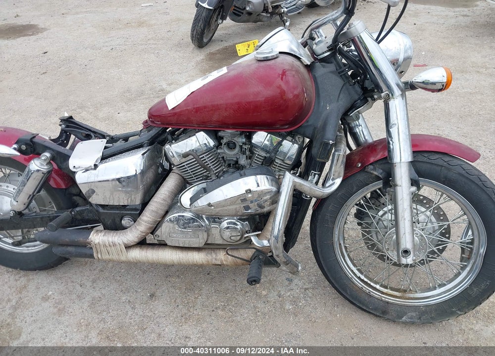 2004 HONDA VT750 CA VIN: JH2RC503X4M003192