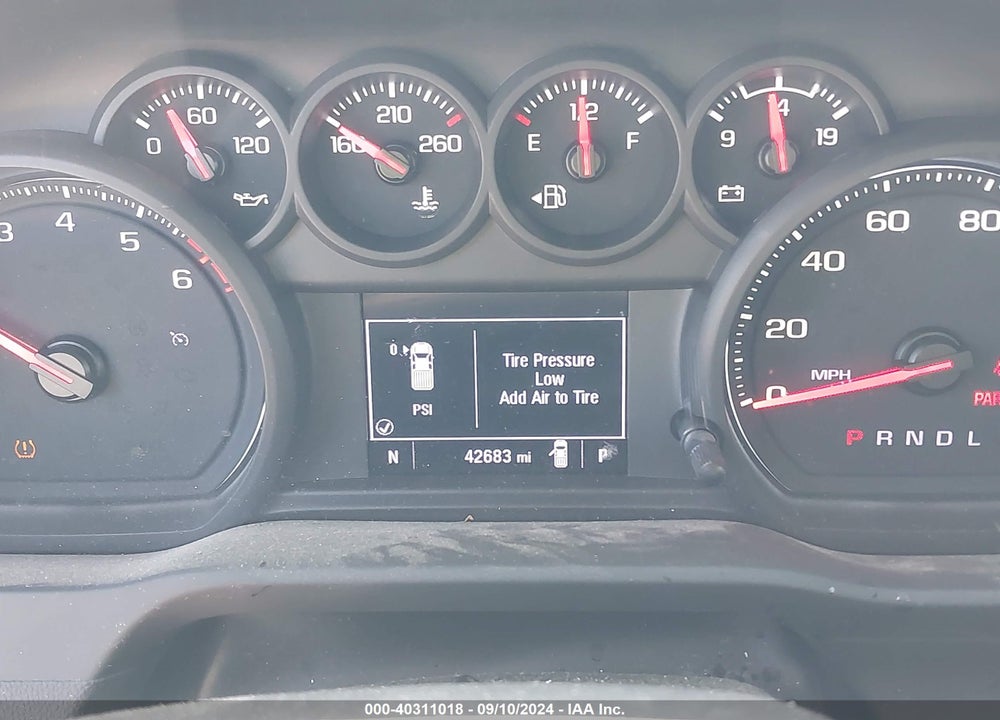 2023 CHEVROLET SILVERADO VIN: 3GCPABEK4PG287088
