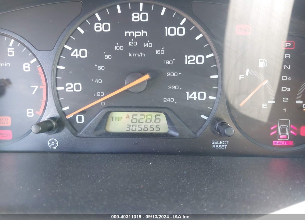2002 HONDA ACCORD 2.3 EX VIN: JHMCG66002C003192