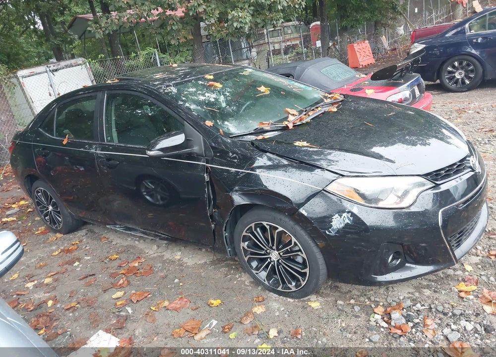 2016 TOYOTA COROLLA S PLUS VIN: 2T1BURHE2GC735242