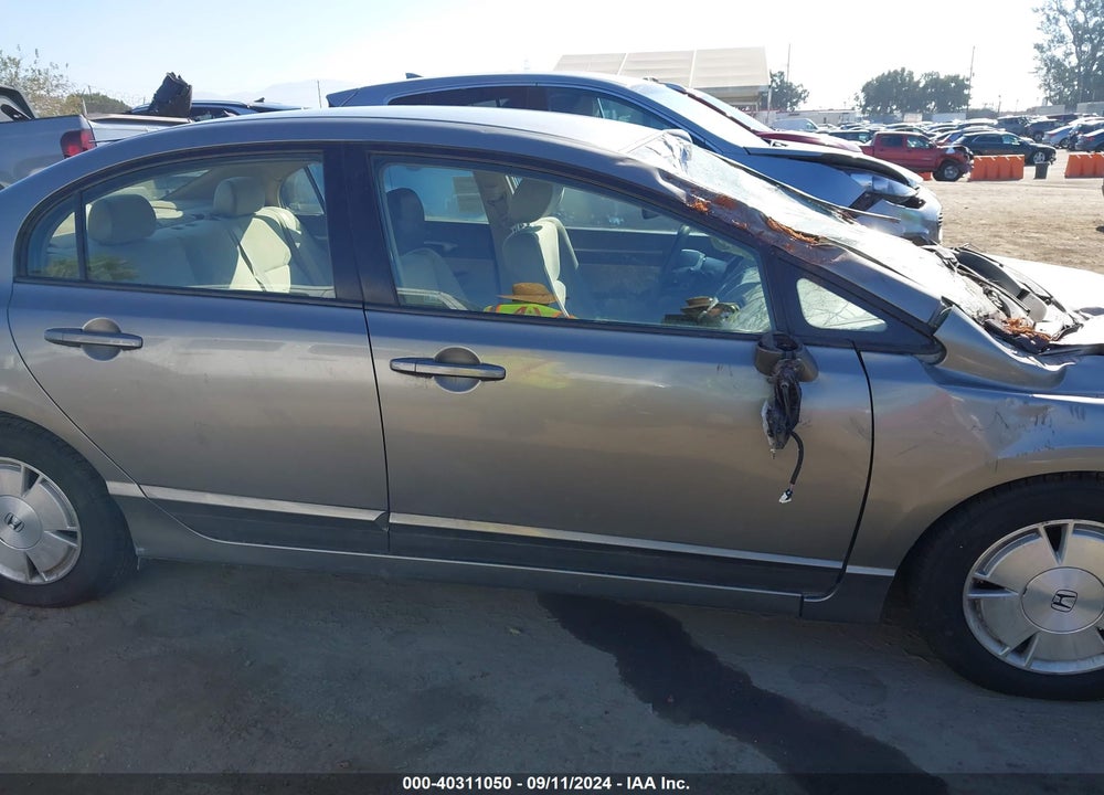 2008 HONDA CIVIC HYBRID VIN: JHMFA36248S031459