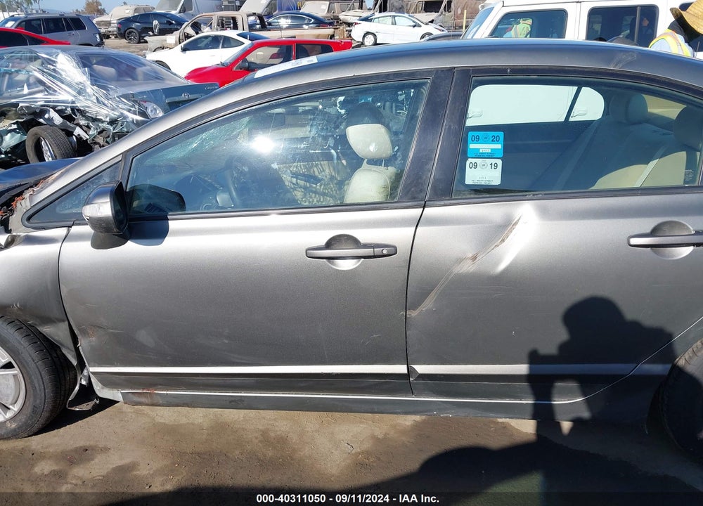 2008 HONDA CIVIC HYBRID VIN: JHMFA36248S031459