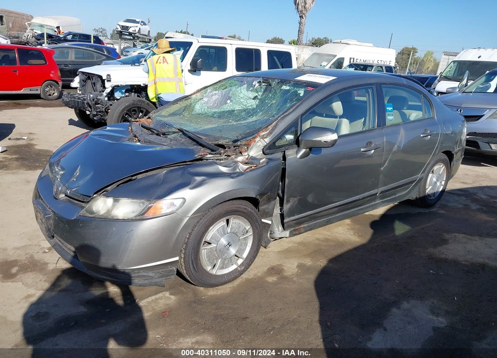 2008 HONDA CIVIC HYBRID VIN: JHMFA36248S031459