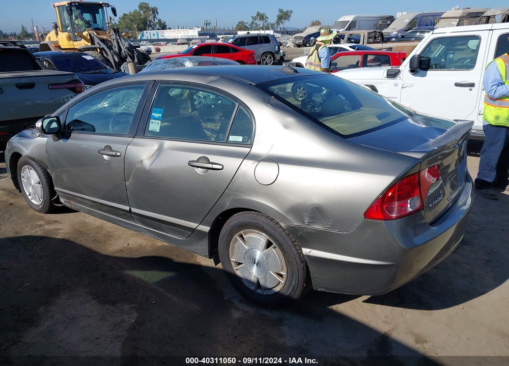 2008 HONDA CIVIC HYBRID VIN: JHMFA36248S031459
