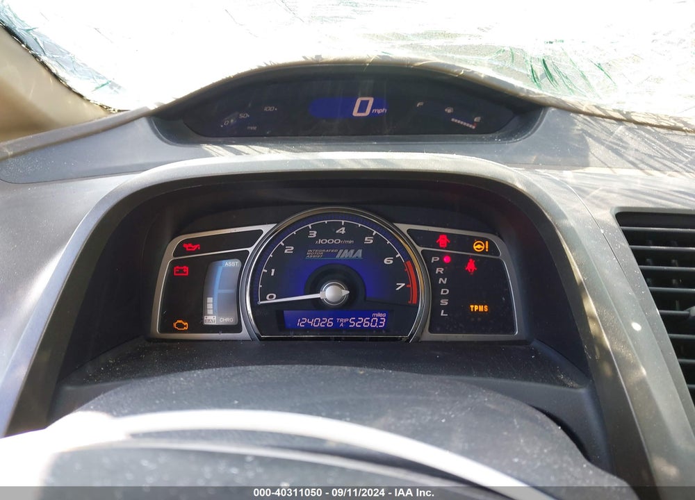 2008 HONDA CIVIC HYBRID VIN: JHMFA36248S031459