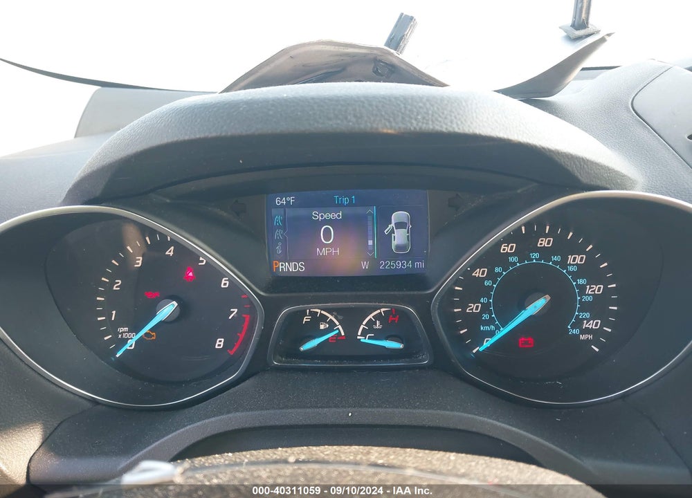 2015 FORD ESCAPE S VIN: 1FMCU0F79FUA63939
