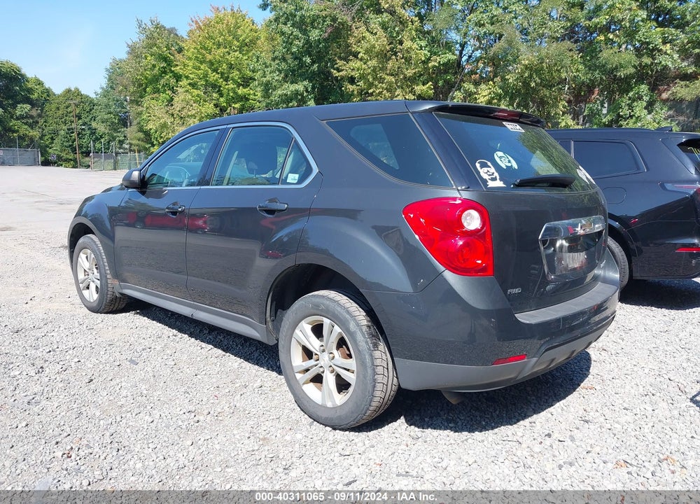 2013 CHEVROLET EQUINOX LS VIN: 2GNFLCEK8D6222920