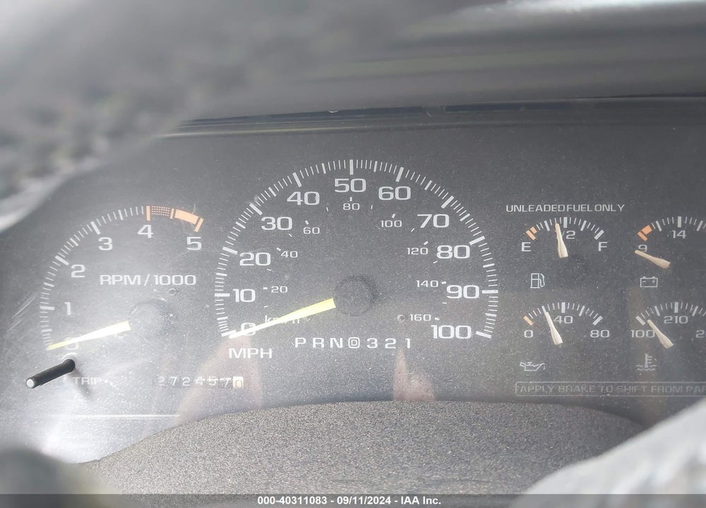 1995 CHEVROLET TAHOE K1500 VIN: 1GNEK13K9SJ397490