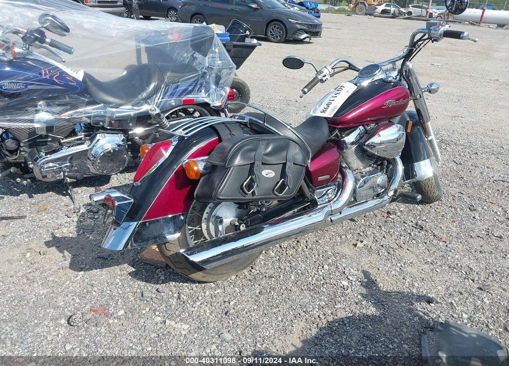 2004 HONDA VT750 CA VIN: JH2RC503X4K012650