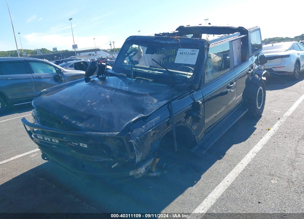 2022 FORD BRONCO OUTER BANKS VIN: 1FMEE5DPXNLB42241