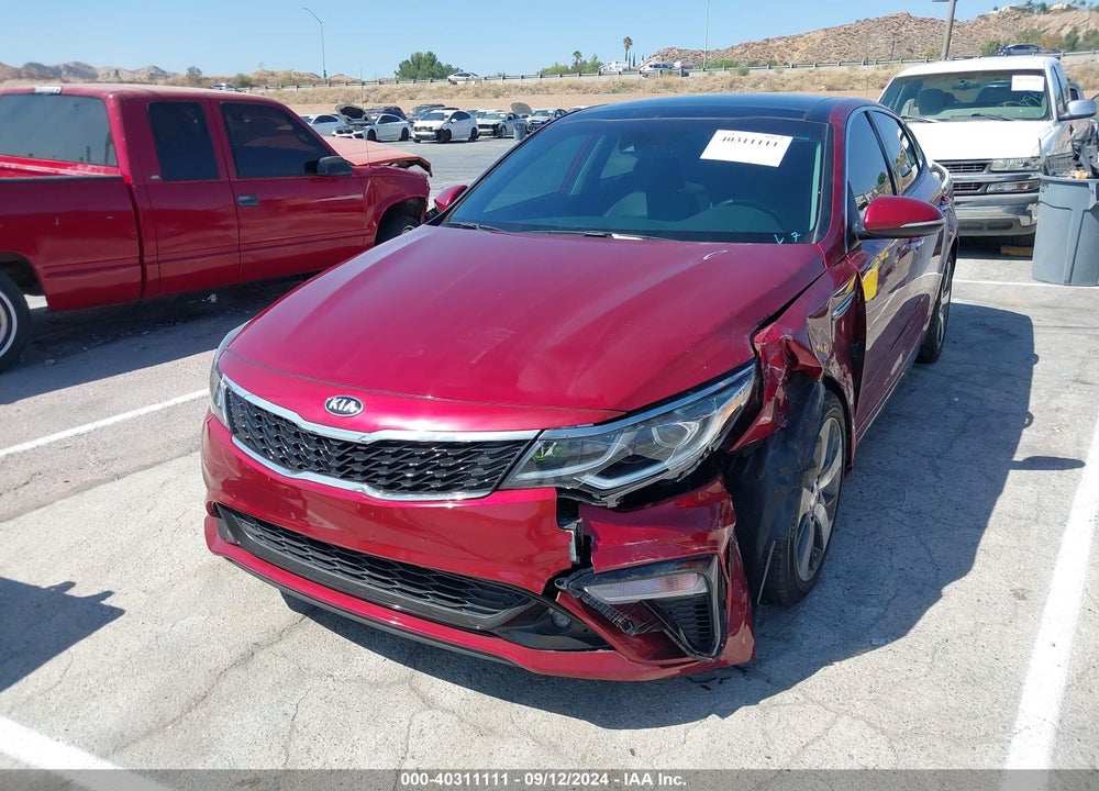 2019 KIA OPTIMA S VIN: 5XXGT4L32KG371472