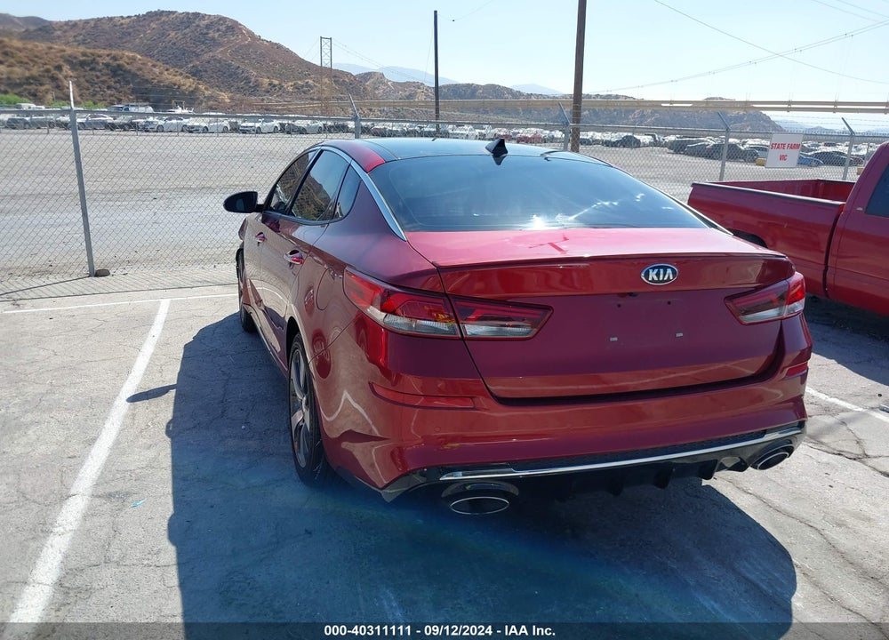 2019 KIA OPTIMA S VIN: 5XXGT4L32KG371472