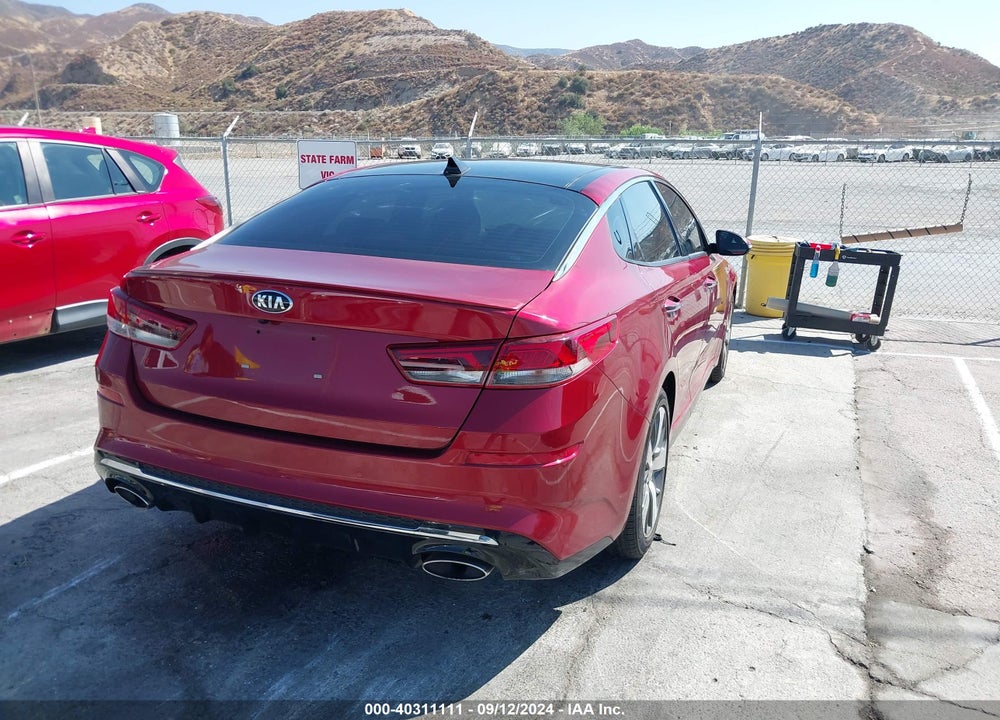 2019 KIA OPTIMA S VIN: 5XXGT4L32KG371472