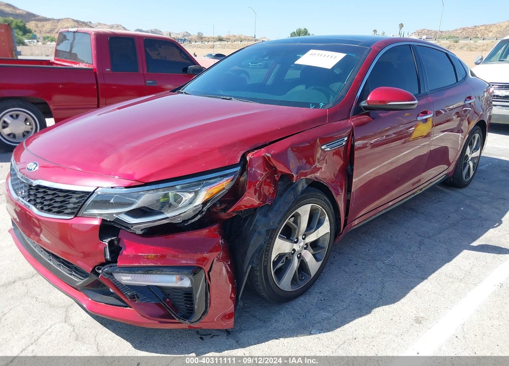2019 KIA OPTIMA S VIN: 5XXGT4L32KG371472