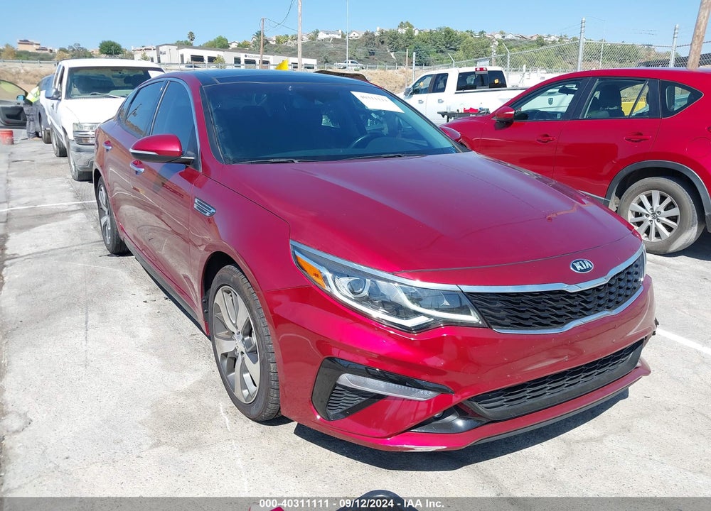 2019 KIA OPTIMA S VIN: 5XXGT4L32KG371472