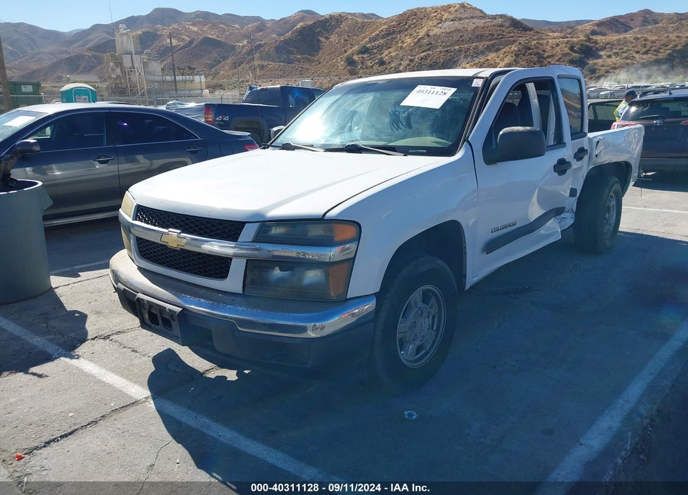 2004 CHEVROLET COLORADO LS VIN: 1GCCS136548109929