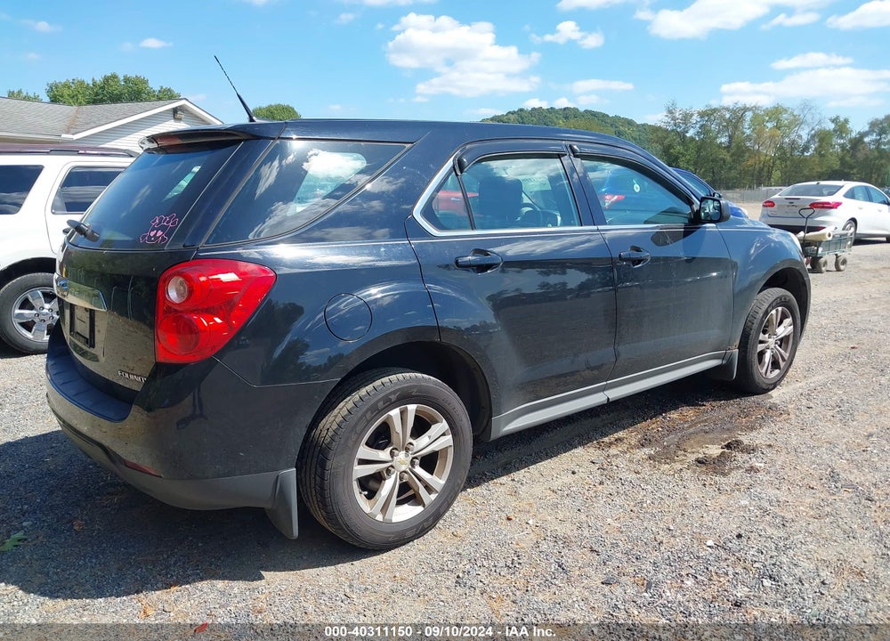 2012 CHEVROLET EQUINOX LS VIN: 2GNALBEK4C6363129