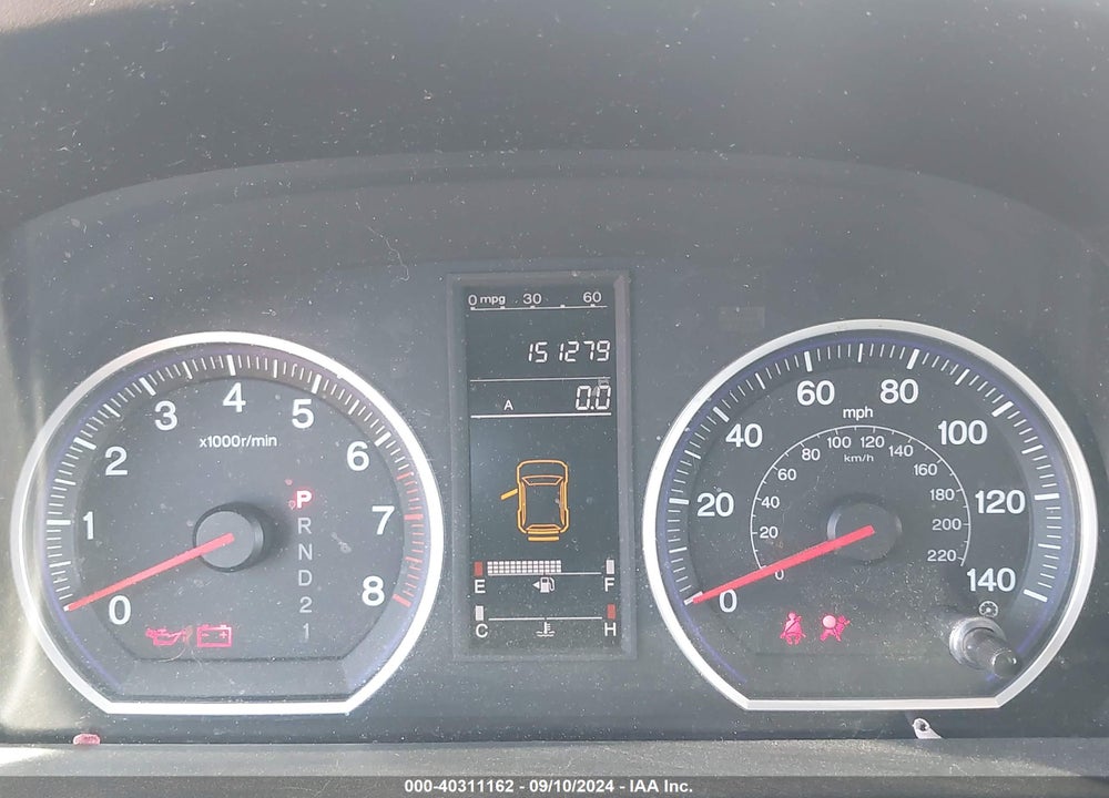 2009 HONDA CR-V LX VIN: 5J6RE38399L014249