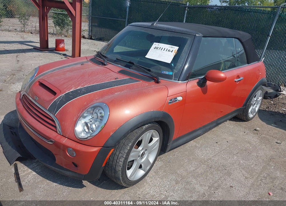 2006 MINI COOPER S VIN: WMWRH33536TL93280