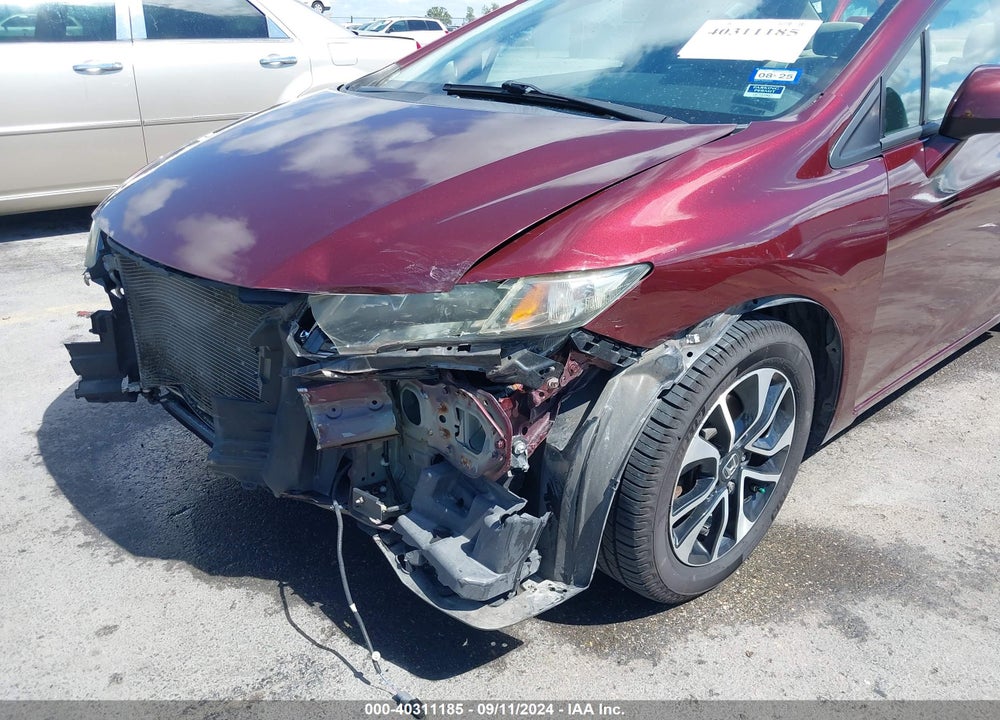 2013 HONDA CIVIC EX VIN: 19XFB2F89DE210493
