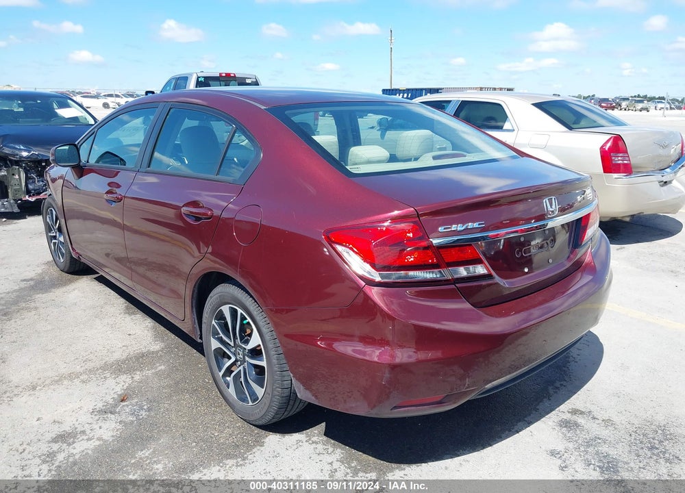 2013 HONDA CIVIC EX VIN: 19XFB2F89DE210493