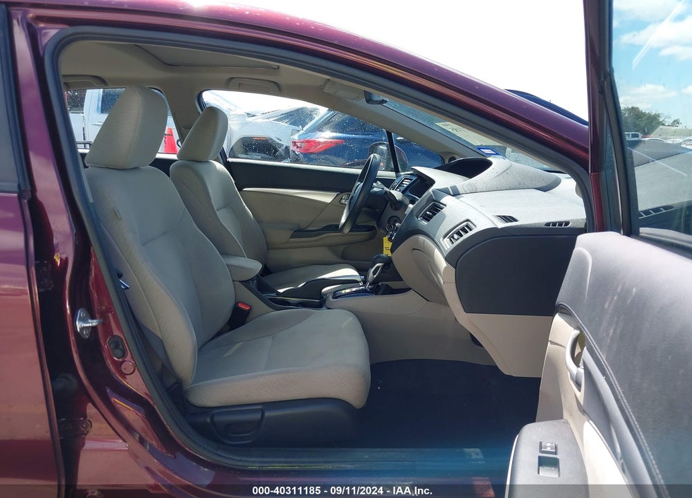 2013 HONDA CIVIC EX VIN: 19XFB2F89DE210493