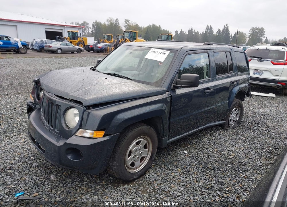 2008 JEEP PATRIOT VIN: 1J8FT28W18D704548