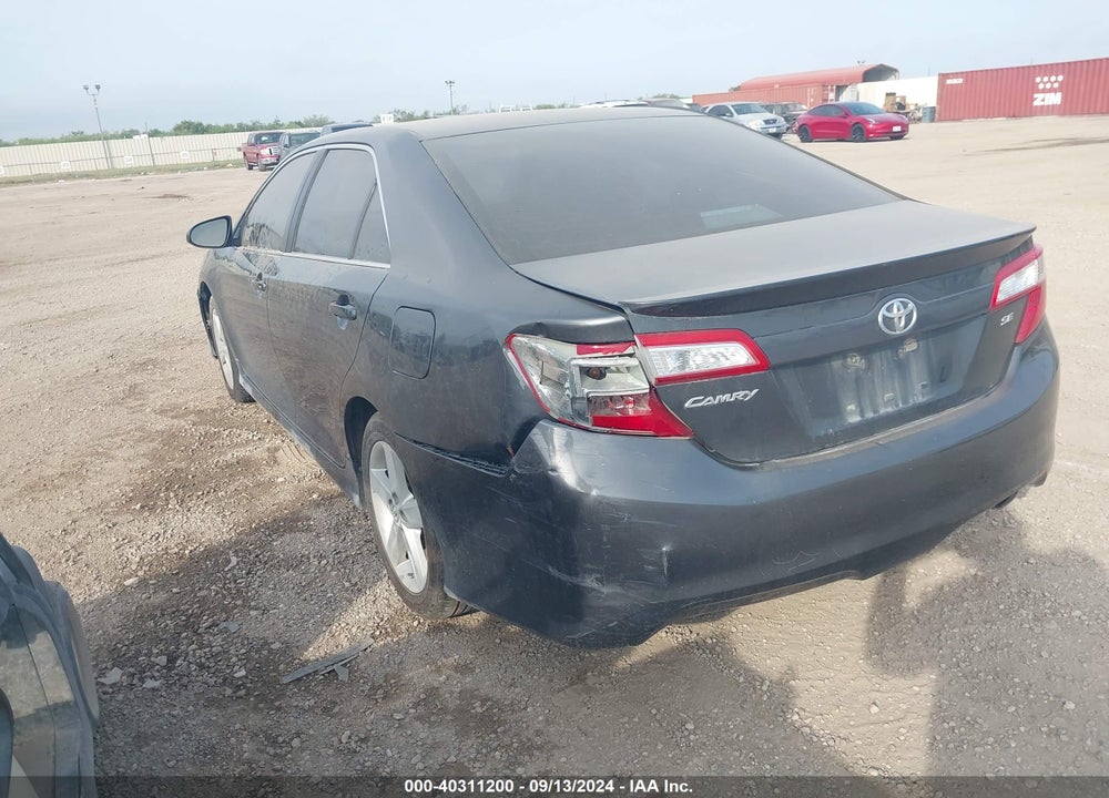2012 TOYOTA CAMRY SE VIN: 4T1BF1FKXCU064416