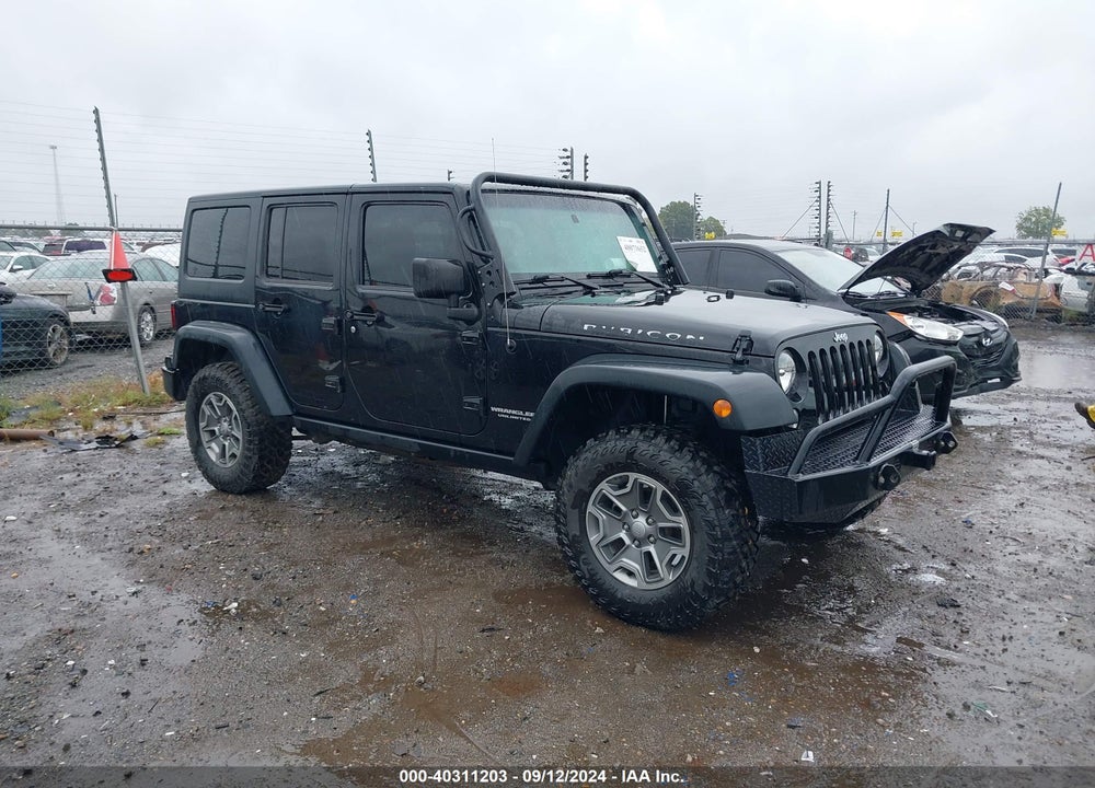 2016 JEEP WRANGLER UNLIMITED RUBICON VIN: 1C4BJWFG8GL265576