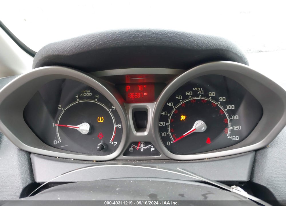 2011 FORD FIESTA SE VIN: 3FADP4EJ9BM216439