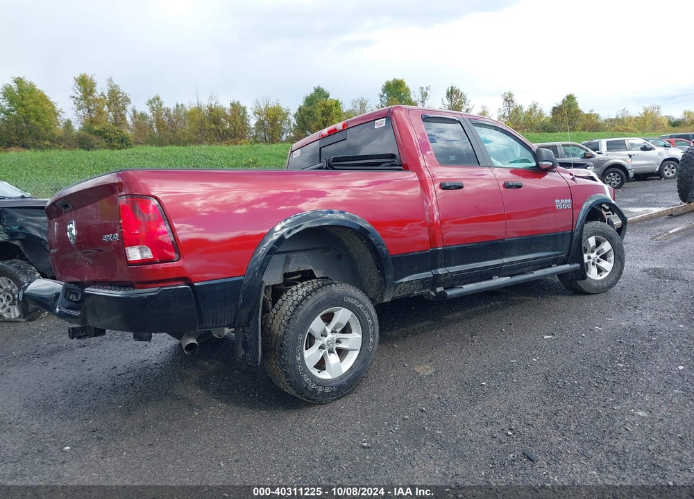 2014 RAM 1500 OUTDOORSMAN VIN: 1C6RR7GG9ES339237