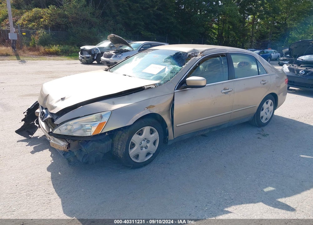 2005 HONDA ACCORD 3.0 LX VIN: 1HGCM663X5A063650