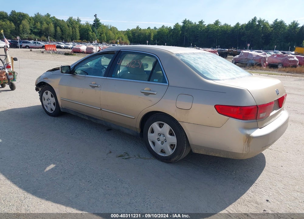 2005 HONDA ACCORD 3.0 LX VIN: 1HGCM663X5A063650