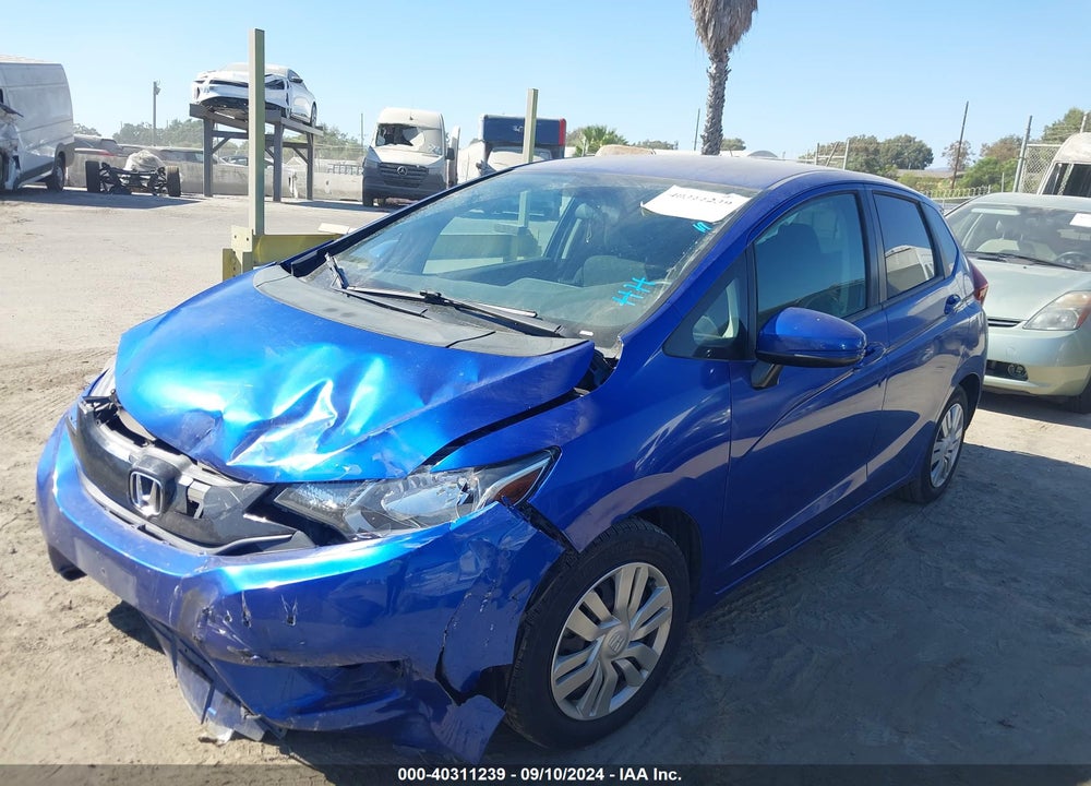 2015 HONDA FIT LX VIN: 3HGGK5H51FM712742
