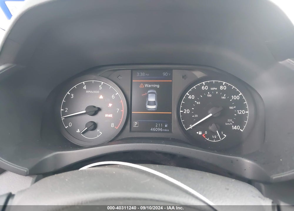 2022 NISSAN ALTIMA S FWD VIN: 1N4BL4BV9NN391116