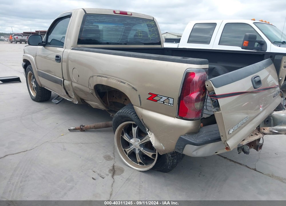 2004 CHEVROLET SILVERADO 1500 Z71 VIN: 1GCEK14T44Z123442