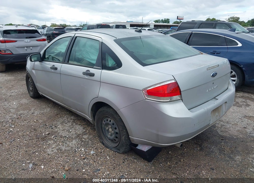 2008 FORD FOCUS S VIN: 1FAHP34N58W237040